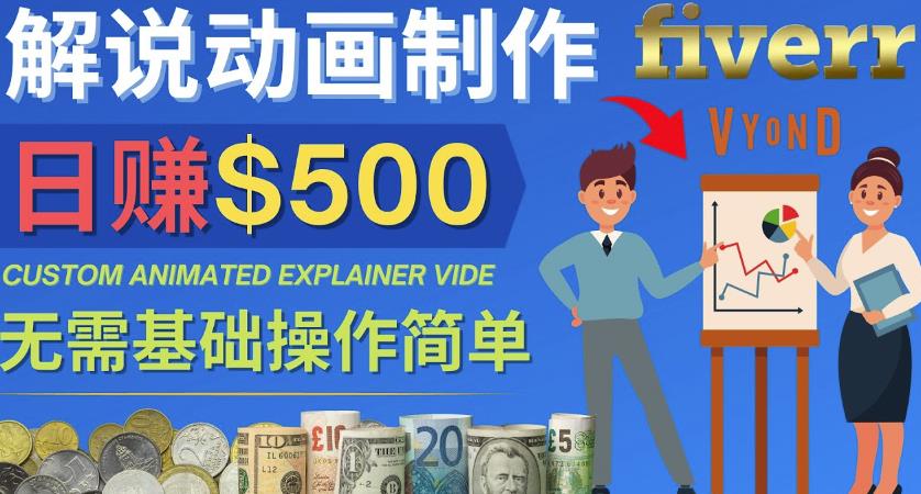 制作解说类动画视频(Animated Explainer)日赚500美元以上-0基础可操作 制作解说类动画视频(Animated Explainer)日赚500美元以上-0基础可操作