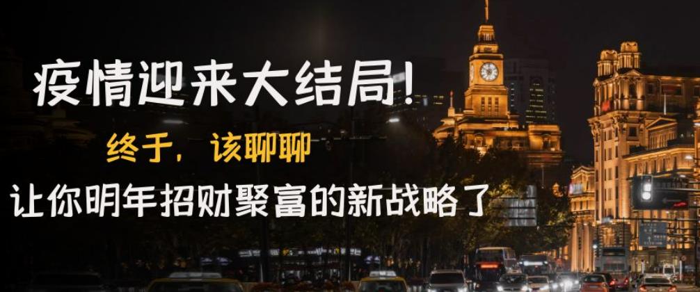 某付费文章《疫情迎来大结局!终于,该聊聊让你明年招财聚富的新战略了》 某付费文章《疫情迎来大结局!终于,该聊聊让你明年招财聚富的新战略了》