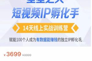 短视频自然流IP第2期：从0到月入5w成为有数据运营变现赚钱独立IP孵化手