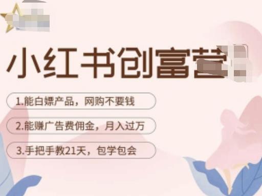 小红书变现实操:教你小红书带货,白嫖产品,赚广告佣金等,月入10000+ 小红书变现实操:教你小红书带货,白嫖产品,赚广告佣金等,月入10000+