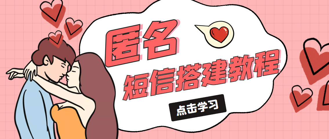（2138期）冷门月入过万的匿名短信项目搭建教程【网站源码+网站搭建视频教程】