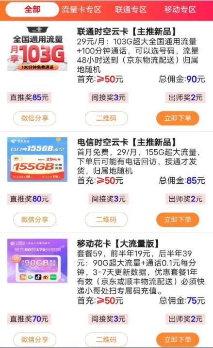 [网赚项目] 手机卡推广项目，冷门信息差搞钱路子 每天搞个三五单，一天就能赚个几百块