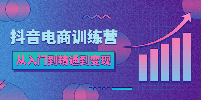 （2449期）抖音电商训练营：从入门到精通，从账号定位到流量变现，抖店运营实操