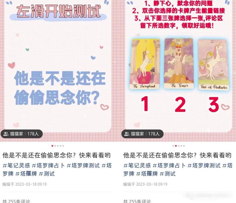[网赚项目] 冷门赛道塔罗牌占卜项目，新手操作好也能轻松月入过万，玩法无私分享给你