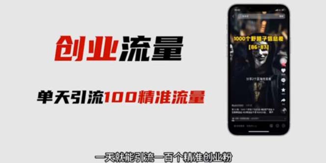 （2640期）自媒体音频加图文制作视频 一天引流一百个精准创业粉【音频软件+图片素材】